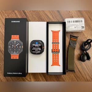 Samsung Galaxy Watch Ultra Smartwatch - Orange Strap